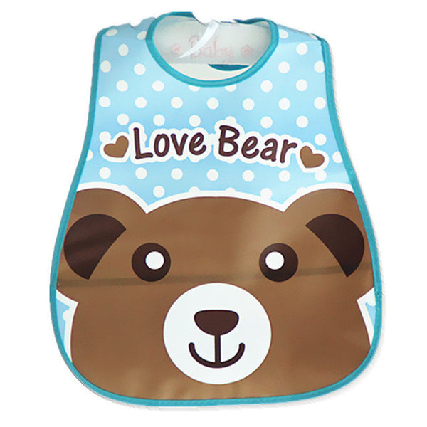 Baby Bibs EVA Waterproof Saliva Towel Scarf Lunch Boys Girls Cartoon Infant Bibs Burp Cloths For Children Feeding Care