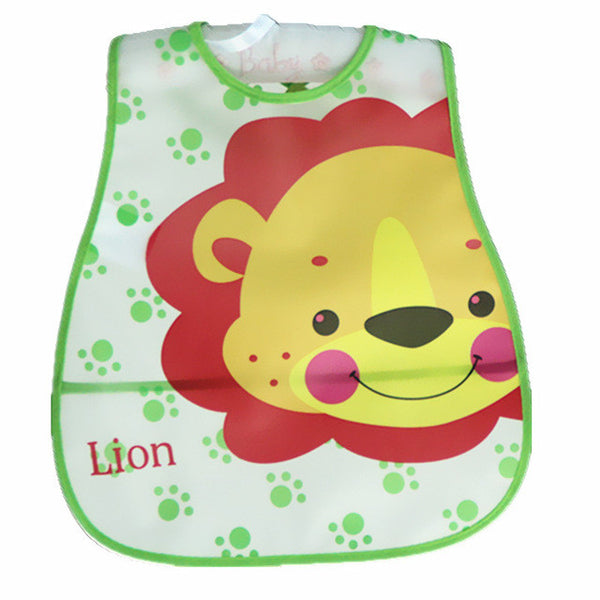 Baby Bibs EVA Waterproof Saliva Towel Scarf Lunch Boys Girls Cartoon Infant Bibs Burp Cloths For Children Feeding Care