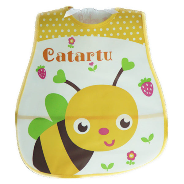 Baby Bibs EVA Waterproof Saliva Towel Scarf Lunch Boys Girls Cartoon Infant Bibs Burp Cloths For Children Feeding Care