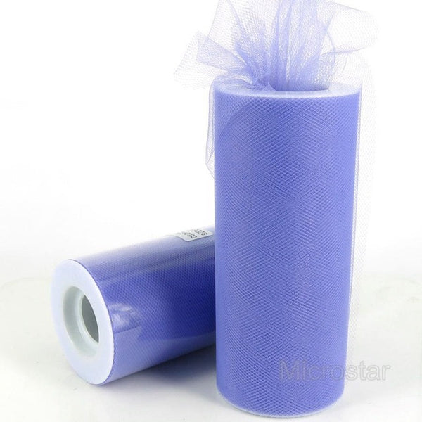 FENGRISE 15cm 25 Yards DIY Tulle Roll Spool Tutu Apparel Sewing Fabric Party Gift Crafts Wrap Wedding Decoration Accessory Cloth