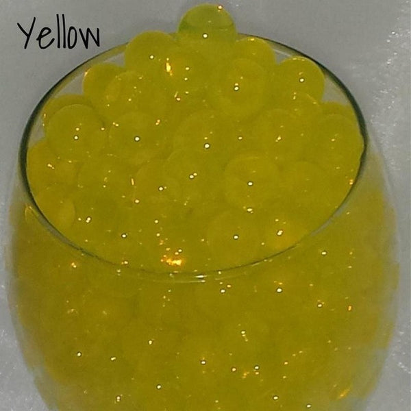 500 Water Aqua Soil Crystals Bio Gel Ball Beads Wedding Vase Filler Centrepiece growing-water-balls