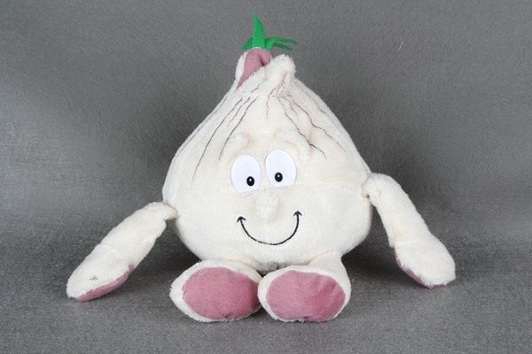 Original New Fruits Vegetables garlic Mushroom Cherry Starwberry 9" Soft Plush Doll Toy