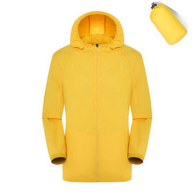 Men Women Quick Dry Hiking Jacket Waterproof Sun & UV Protection Coats Outdoor Sport Skin Jackets XXXL 2017 Thin Jackets RW078