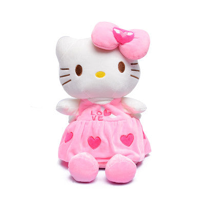 Lovely soft stereo hello kitty plush backpack toys hobbies school bag dolls Minnie plush children backpack mochila student bags