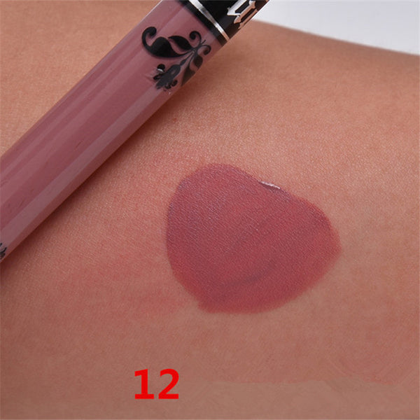 15 Colors Sexy Lip Gloss Matte Liquid Lipstick Waterproof Long Lasting Maquiagem Batom