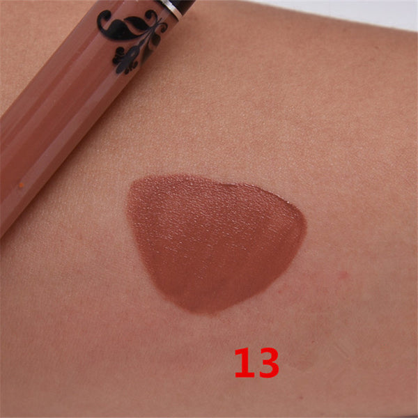 15 Colors Sexy Lip Gloss Matte Liquid Lipstick Waterproof Long Lasting Maquiagem Batom