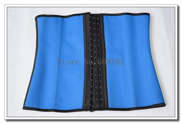 Waist Trainer Corsets and bustiers latex cincher girdles Shapewear slimming belt body shaper rubber binder fitness corset sheath