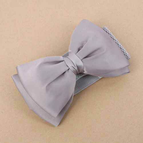 2017 New Arrival Fashion Women Lady Bowknot Stretch Elastic Bow Wide Stretch Buckle Waistband Waist Belt