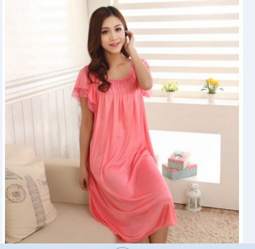 New 2015 Sexy Womens Casual Chemise Nightie Nightwear Lingerie Nightdress Sleepwear Dress free shipping