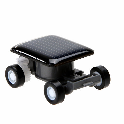 Smallest Mini Car Solar Powered Toy Car New Mini Children Solar Toy Gift Baby Kid Solar Car Toy