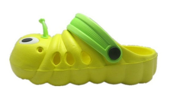 New 2016 Kids summer sandal Cute caterpillar garden shoes Child boys and girls baby sandals indoor slippers slip Children's hot