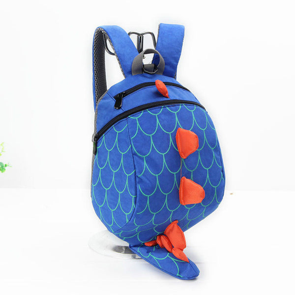 New 3D Cartoon Dinosaur Bag Baby Toddler Anti lost Leash Harness Strap Walker Kids Lunch Box Kindergarten Schoolbag Backpack