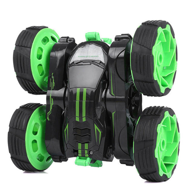 Amazing RC Stunt Car Transformation Rock Crawlers 360 Degree Rotation Fall Resistance LED Light Remote Control Toys Christmas