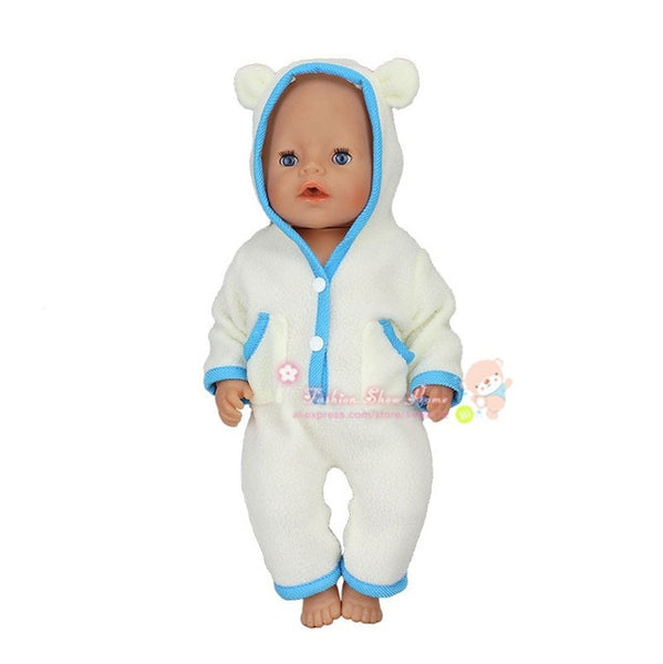 2color choose New arrival jumpsuits clothes Wear fit 43cm Baby Born zapf,  Children best  Birthday Gift