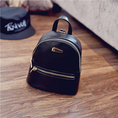 VOJUAN Fashion Women Mini Backpack Schoolbag Cute Small Backpack High Quality Leather Female Backpacks For Teenage Girls