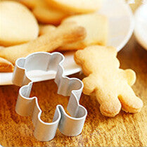 Specialized Metal Alloy Cake Cookie Bakeware Mould Fondant Cookie Cutters Biscuit Mold Kitchen Diy Little Bear D857
