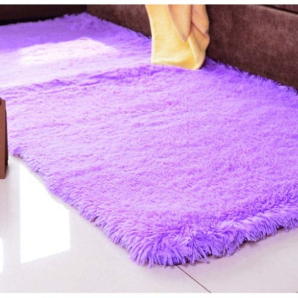 2016 60X90CM New Carpet Floor Bath Mat Non-slip Silky Hair Thicken Carpet Mat Bedroom Parlour Floor Yoga Rug  S25