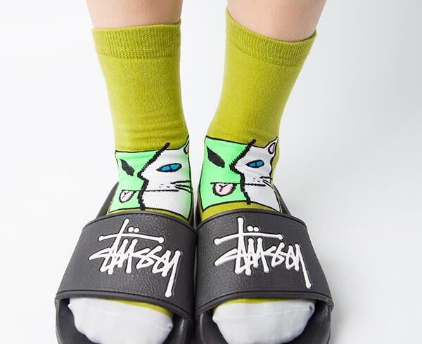 New Cat Alien Socks for Men Women Hip hop Cool Socks 36-42