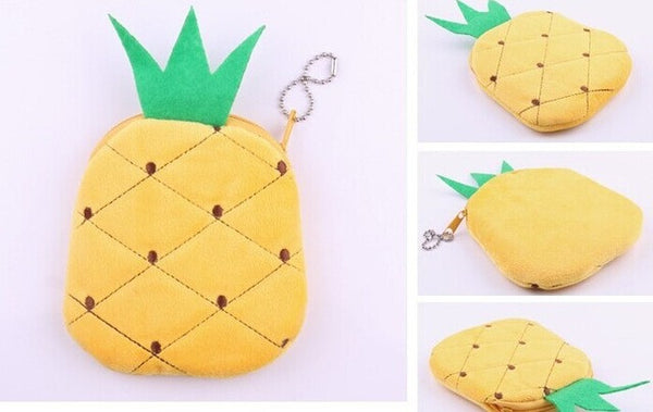 Kawaii Fruits Etc. Up 20 Designs - 10CM HAND Coin Purse Wallet Pouch Case BAG Women Lady Bags Pouch Beauty Holder BAG Handbag