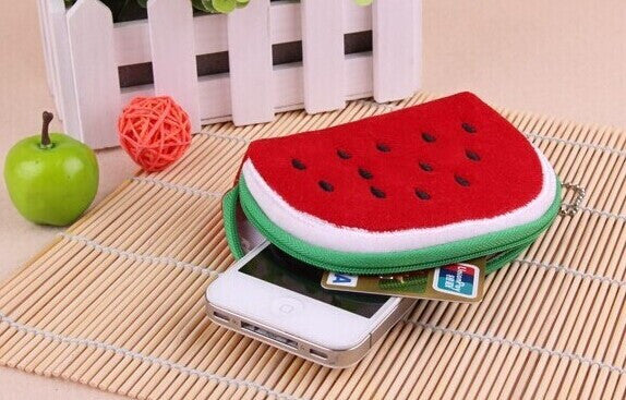 Kawaii Fruits Etc. Up 20 Designs - 10CM HAND Coin Purse Wallet Pouch Case BAG Women Lady Bags Pouch Beauty Holder BAG Handbag