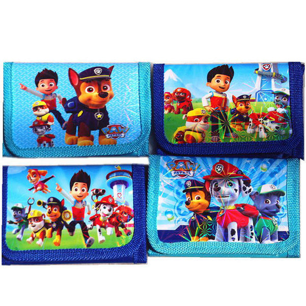 Kids Cartoon Patrol Dog Wallet Children Zip Printed  Change Purse  Mini Coin Purse Money Bag Pouch Bolsa Girl For Gift