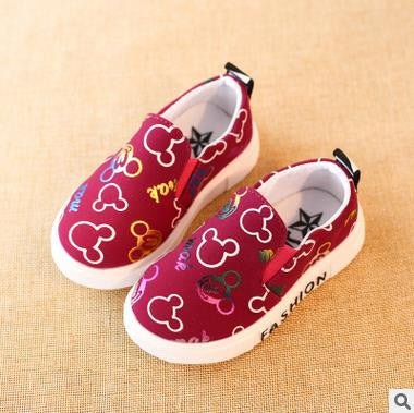 Children's Canvas Shoes New Spring Autumn Toddler Kids Fashion Boys & Girls Brand Sneakers Size 21-30 Chaussure Enfant 448