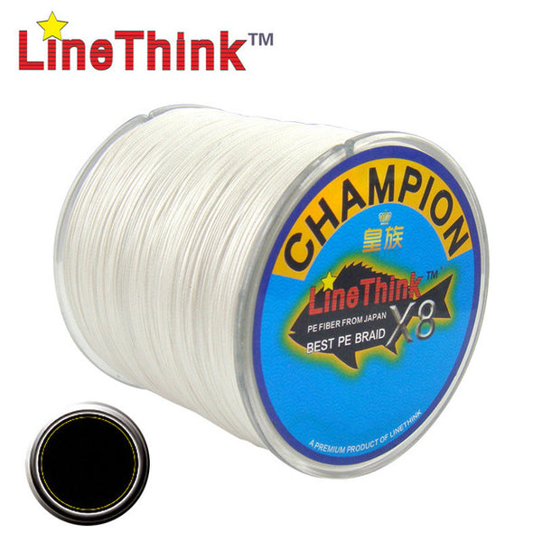 300M GHAMPION LineThink Brand 8Strands/8Weave Best Quality Multifilament PE Braided Fishing Line Fishing Braid  Free Shipping