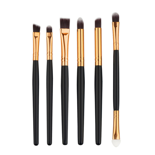 6 PCS Professional Makeup Cosmetics Brushes Eye Shadows Eyeliner Brush Tool Set Kit Hot