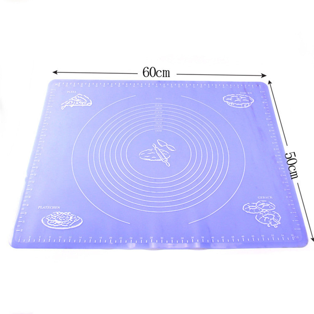 60*50 CM Extra Large Mat Silicone Bakeware Kitchen Accessories Silicone Mat Baking Pastry Tools Silicone Pastry Mat Pad