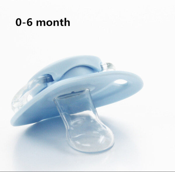 2016 Fashion Infant Baby Boy Girls Dummy Nipples Silicone Pacifier Kids Orthodontic Soother