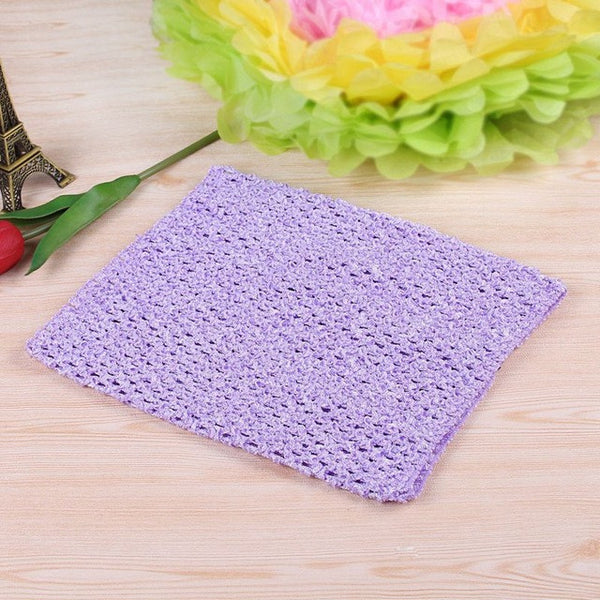 FENGRISE 20X23cm Tulle Spool Tutu Crochet Chest Wrap Tube Tops Apparel Sewing Knit Fabric Girl Birthday Gifts Headbands Skirt