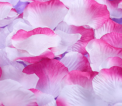 100PCS rose petals wedding decoration silk festival party table table confetti decoration