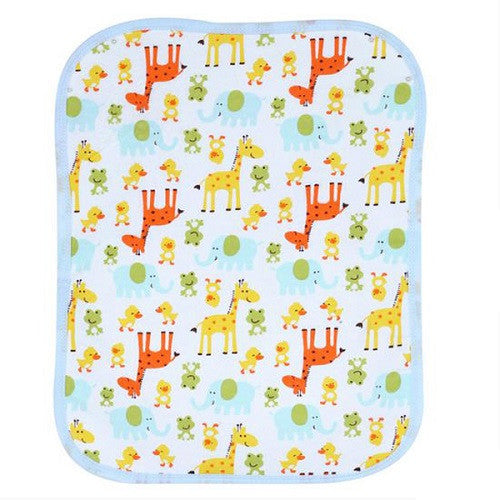 Baby Reusable Nappy Kids Diapers Mattress Waterproof Sheet Changing Mat Cotton Baby Crib Stroller Pram Bed S M 70cm X 50cm