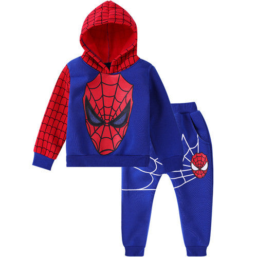 2017 New Children Outfits Tracksuit Batman Clothing Children Hoodies + Kids Pants 2 pcs kids Sport Suit Boys Clothing Set