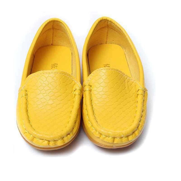 New Girls Boys PU Soft Leather Children Shoes Kids For Breathable Sneakers Flats With Fashion Soft Moccasins Kids Shoes Loafers