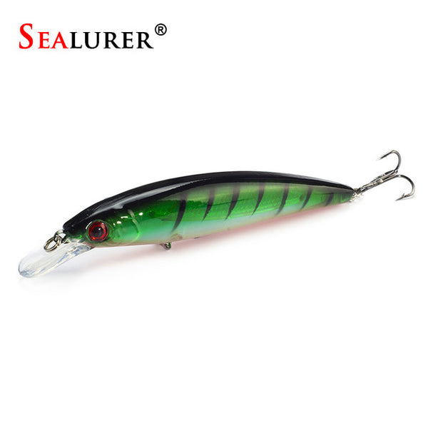 1PCS/LOT  Fishing Lure Minnow Lures Hard Bait Pesca 11CM/13.5G Fishing Tackle isca artificial Quality Hook Swimbait