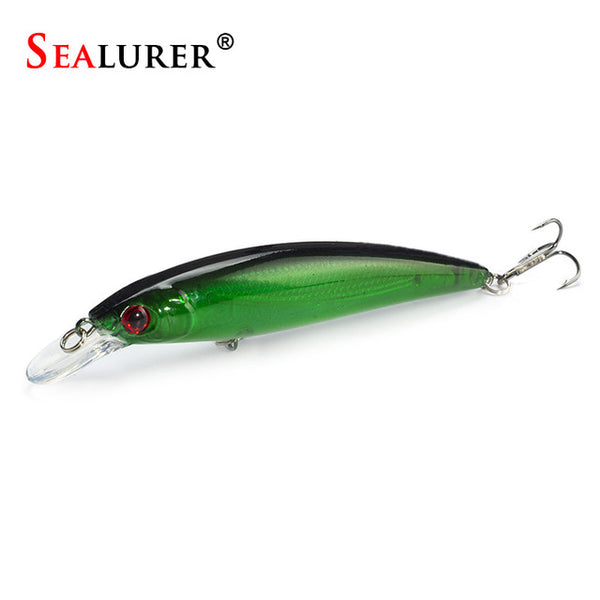 1PCS/LOT  Fishing Lure Minnow Lures Hard Bait Pesca 11CM/13.5G Fishing Tackle isca artificial Quality Hook Swimbait