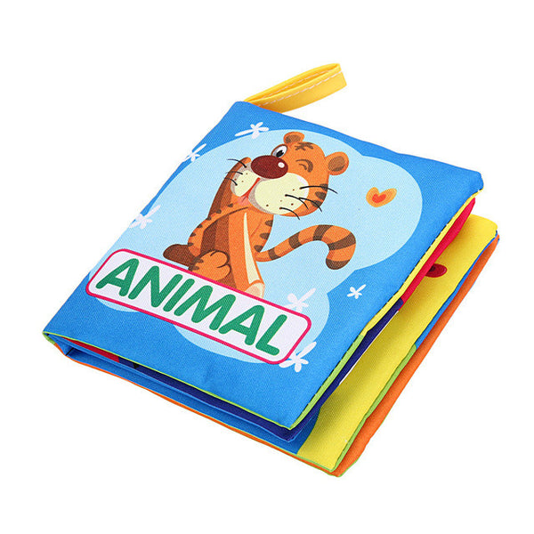 Soft Cloth Book Baby Kid Children Early Educational Cartoon Book Toys Kids Intelligence Developing Educational Toys for Children