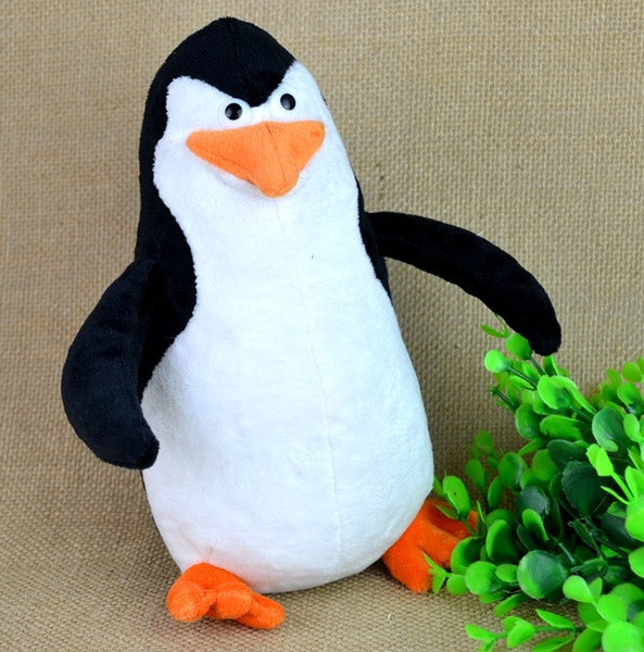 BOHS Madagascar Plush Penguin Animals Toys,Lion Alex Zebra Marty Giraffe Melman Hippopotamus Gloria Pelucia Brinquedo Juguete