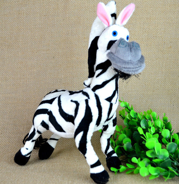 BOHS Madagascar Plush Penguin Animals Toys,Lion Alex Zebra Marty Giraffe Melman Hippopotamus Gloria Pelucia Brinquedo Juguete