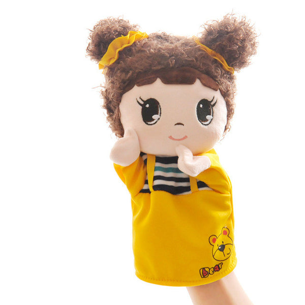 RYRY 30CM Free Shipping Children Doll Hand Puppet Toys Classic Children Figure Toys Kids Gifts  Cartoon Plush Collection