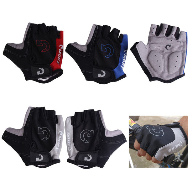 Cycling Gloves Half Finger Anti Slip Gel Pad Breathable Motorcycle MTB Mountain Road Bike Gloves Men Sports Bicycle Gloves S-XL