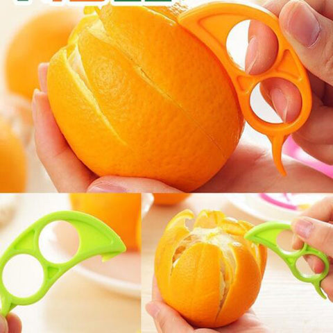 Free Shipping Kitchen Accessories Gadgets Cheap Peeler Orange Device Fruit Cooking Tools Orange Cutter 1pc