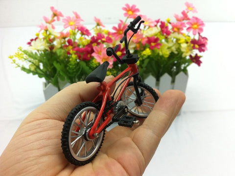 3PCS Alloy mini Finger Mountain Bikes BMX Fixie Bicycle Boy Toy Creative Game Gift