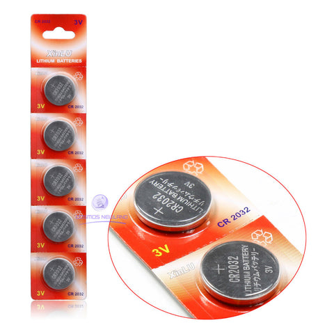 5pcs/lot BR2032 DL2032 ECR2032 CR 2032 CR2032 CR-2032 3V Lithium Button cell Coin Battery for watch ,5pcs CR2032 battery