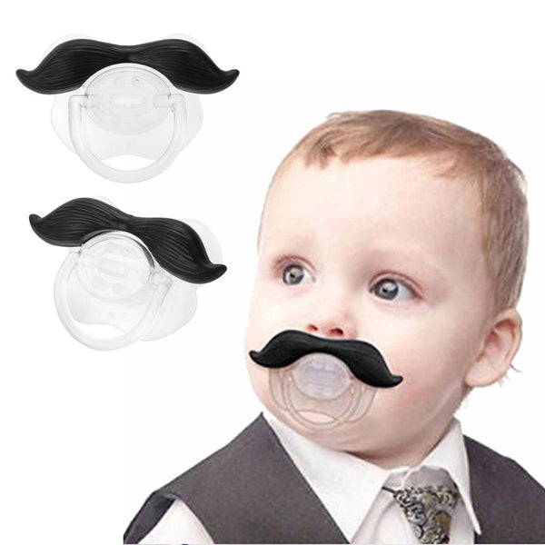 Baby Pacifier Funny Dummy Nipple Teether Soother Toddler Pacy Orthodontic Teat Silicone Infant Mother Kids Feeding Products