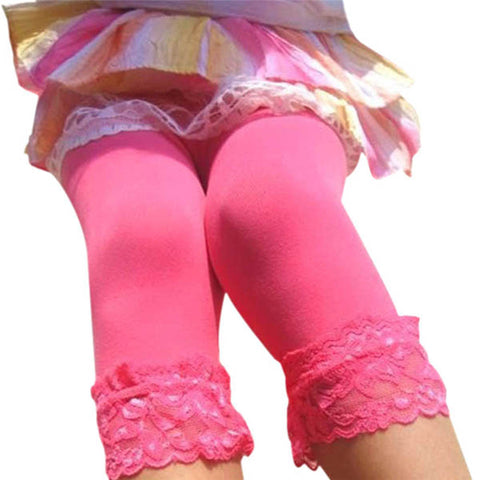 Sweet Girl's Lace Velvet Leggings Ballet Bottom Leggings  Pantyhose Stocking 12 Colors for choice LL8