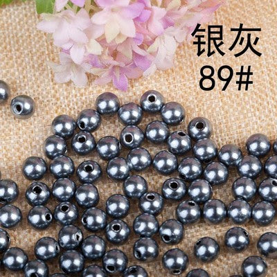 Free Shipping Wholesale Pick Size 4mm 6mm 8mm 10mm,ABS Imitation Pearls Many Colors For You To DIY Fashion Jewelry