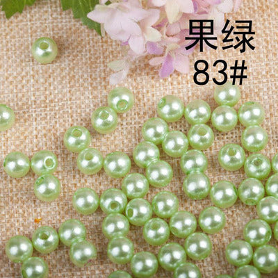 Free Shipping Wholesale Pick Size 4mm 6mm 8mm 10mm,ABS Imitation Pearls Many Colors For You To DIY Fashion Jewelry