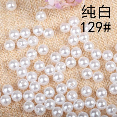 Free Shipping Wholesale Pick Size 4mm 6mm 8mm 10mm,ABS Imitation Pearls Many Colors For You To DIY Fashion Jewelry